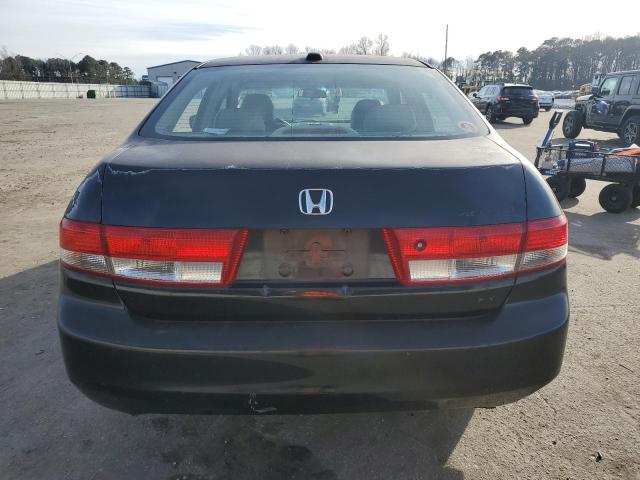 1HGCM56784A061715 - 2004 HONDA ACCORD EX BLACK photo 6