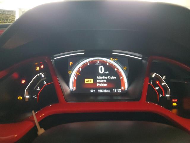 SHHFK7H91KU421373 - 2019 HONDA CIVIC SPORT TOURING RED photo 9