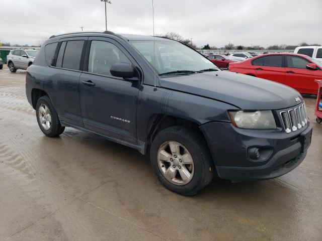 1C4NJCBA4ED749586 - 2014 JEEP COMPASS SPORT TEAL photo 4