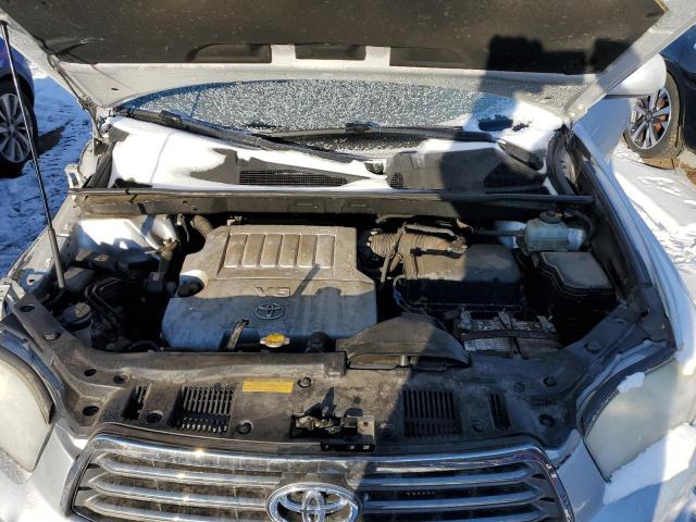 JTEDS43A482055635 - 2008 TOYOTA HIGHLANDER SPORT SILVER photo 12