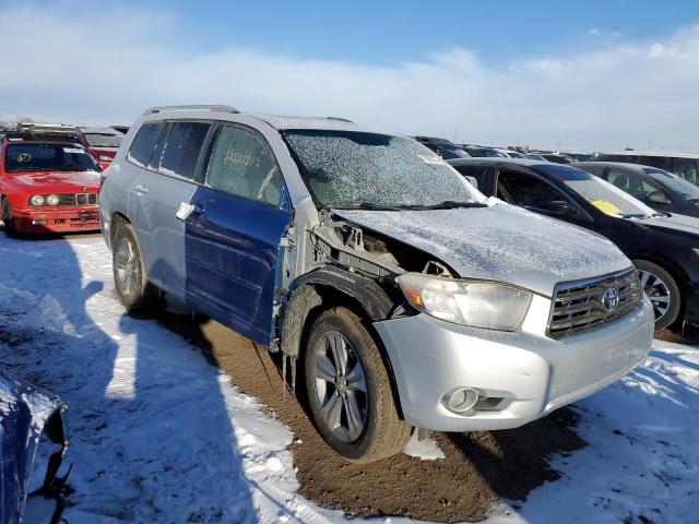 JTEDS43A482055635 - 2008 TOYOTA HIGHLANDER SPORT SILVER photo 4