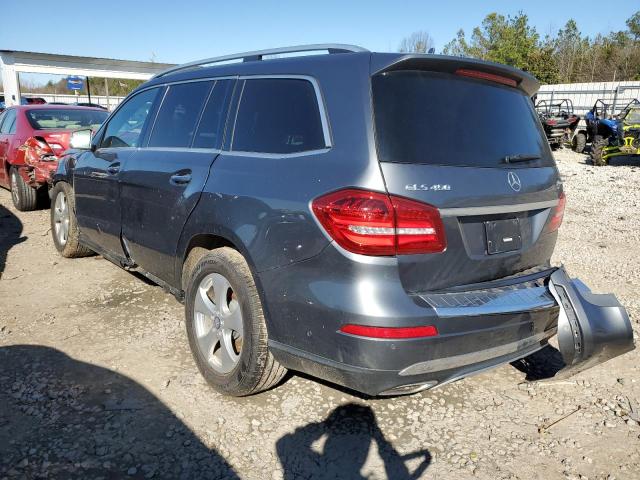 4JGDF6EE1HA855797 - 2017 MERCEDES-BENZ GLS 450 4MATIC GRAY photo 2