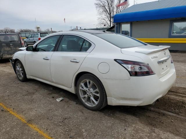 1N4AA5AP1CC854109 - 2012 NISSAN MAXIMA S WHITE photo 2