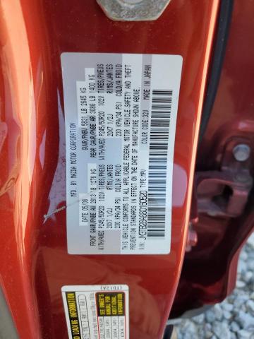 JM3TB28A880160520 - 2008 MAZDA CX-9 RED photo 13