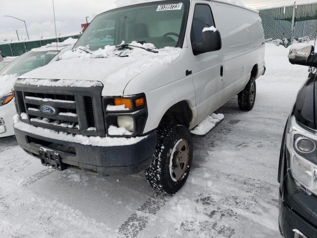 1FTSS34S69DA82239 - 2009 FORD ECONOLINE E350 SUPER DUTY VAN WHITE photo 1