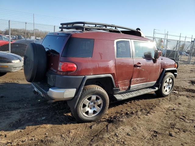 JTEBU11F48K003615 - 2008 TOYOTA FJ CRUISER BURGUNDY photo 3