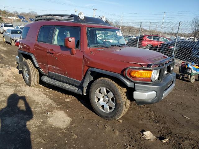 JTEBU11F48K003615 - 2008 TOYOTA FJ CRUISER BURGUNDY photo 4