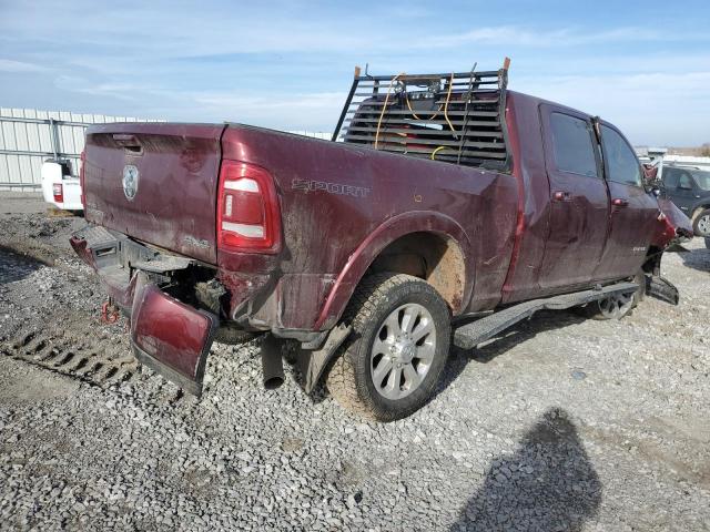 3C6UR5NL9NG128416 - 2022 RAM 2500 LARAMIE RED photo 3