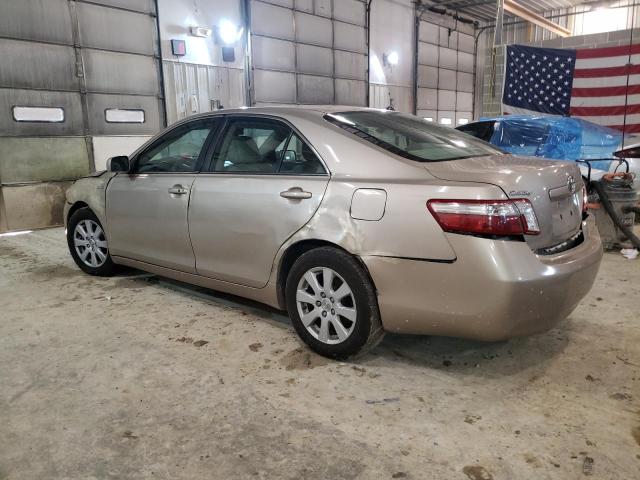 4T1BB46K79U089876 - 2009 TOYOTA CAMRY HYBRID GOLD photo 2