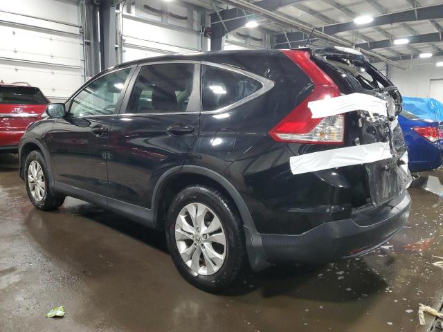 5J6RM4H58EL094244 - 2014 HONDA CR-V EX BLACK photo 2