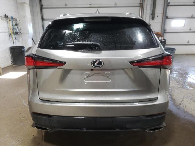 JTJDARDZ3M5030143 - 2021 LEXUS NX 300 BASE ვერცხლისფერი ფოტო 6