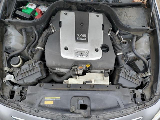 JN1CV6AP7DM722080 - 2013 INFINITI G37 BASE GRAY photo 11