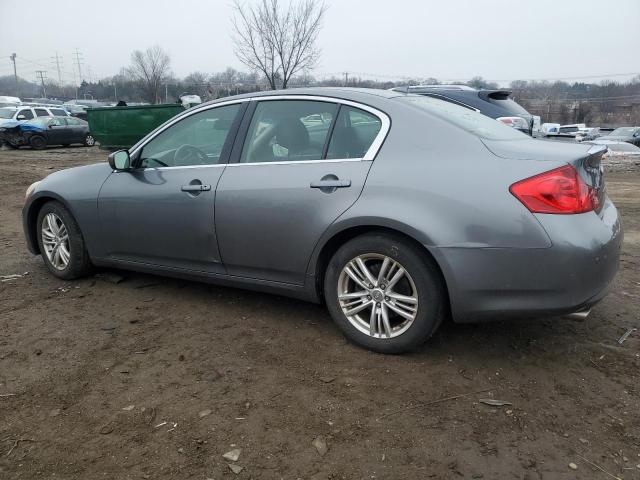 JN1CV6AP7DM722080 - 2013 INFINITI G37 BASE GRAY photo 2