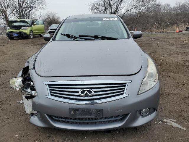 JN1CV6AP7DM722080 - 2013 INFINITI G37 BASE GRAY photo 5