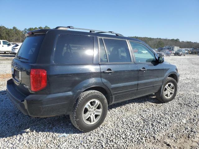 5FNYF18545B011826 - 2005 HONDA PILOT EXL BLACK photo 3