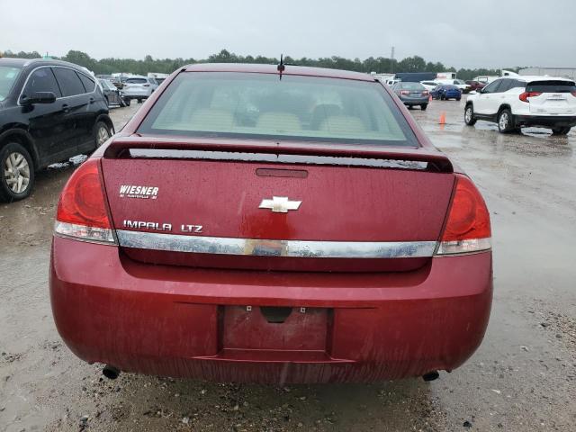 2G1WU58R979200267 - 2007 CHEVROLET IMPALA LTZ MAROON photo 6