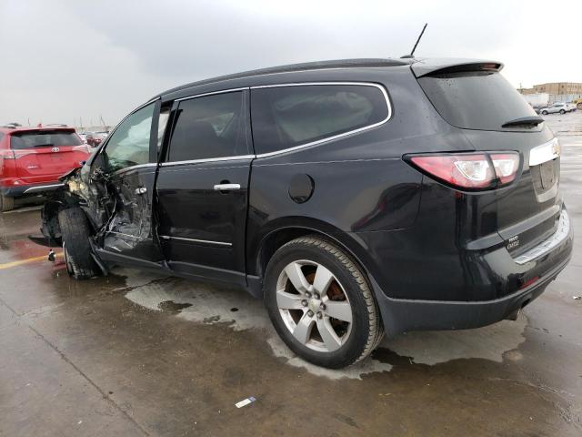 1GNKVJKD0FJ102151 - 2015 CHEVROLET TRAVERSE LTZ BLACK photo 2