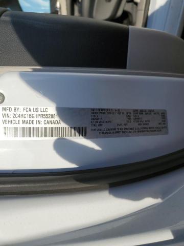 2C4RC1BG1PR552881 - 2023 CHRYSLER PACIFICA TOURING L WHITE photo 14