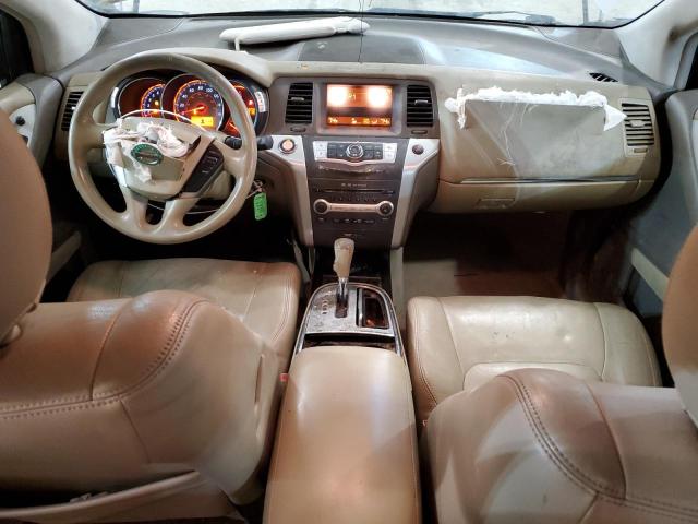 JN8AZ18W99W200835 - 2009 NISSAN MURANO S SILVER photo 8