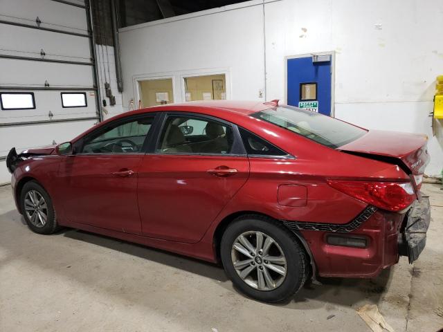 5NPEB4AC0CH424303 - 2012 HYUNDAI SONATA GLS RED photo 2