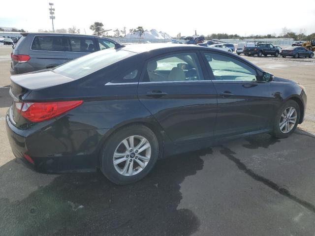 5NPEB4AC4EH873860 - 2014 HYUNDAI SONATA GLS BLACK photo 3