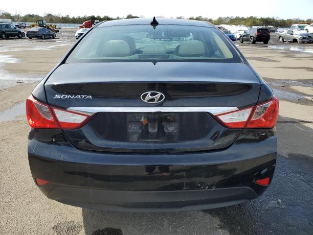 5NPEB4AC4EH873860 - 2014 HYUNDAI SONATA GLS BLACK photo 6