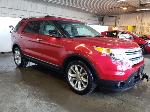 1FMHK8D84CGA42531 - 2012 FORD EXPLORER XLT RED photo 4