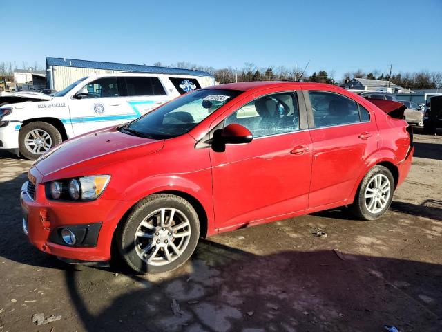 1G1JC5SH4C4208142 - 2012 CHEVROLET SONIC LT RED photo 1