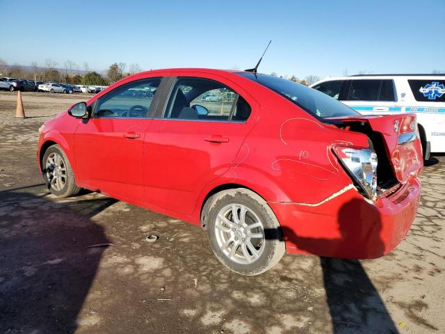 1G1JC5SH4C4208142 - 2012 CHEVROLET SONIC LT RED photo 2