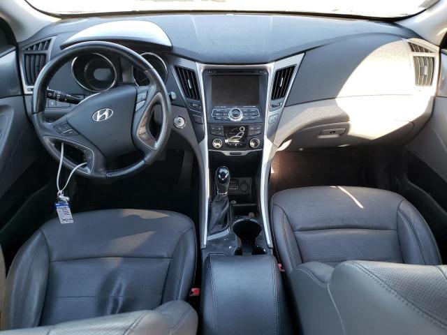 KMHEC4A46CA039000 - 2012 HYUNDAI SONATA HYBRID BLUE photo 8