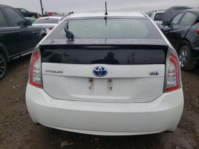 JTDKN3DU2D5657335 - 2013 TOYOTA PRIUS Ağ foto 6