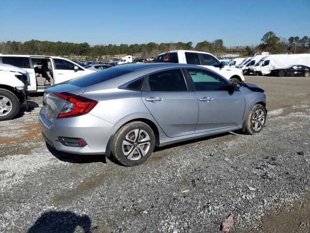 2HGFC2F59JH562395 - 2018 HONDA CIVIC LX SILVER photo 3