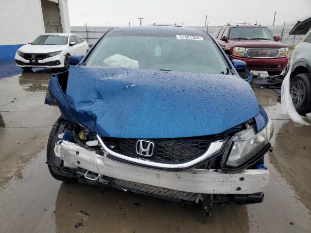 2HGFB2F53EH502167 - 2014 HONDA CIVIC LX BLUE photo 5