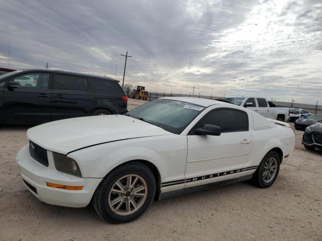 1ZVFT80NX55210687 - 2005 FORD MUSTANG WHITE photo 1