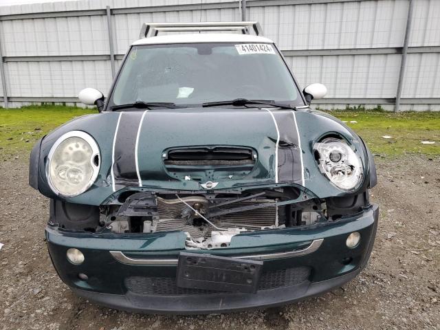 WMWRE33576TJ39158 - 2006 MINI COOPER S GREEN photo 5