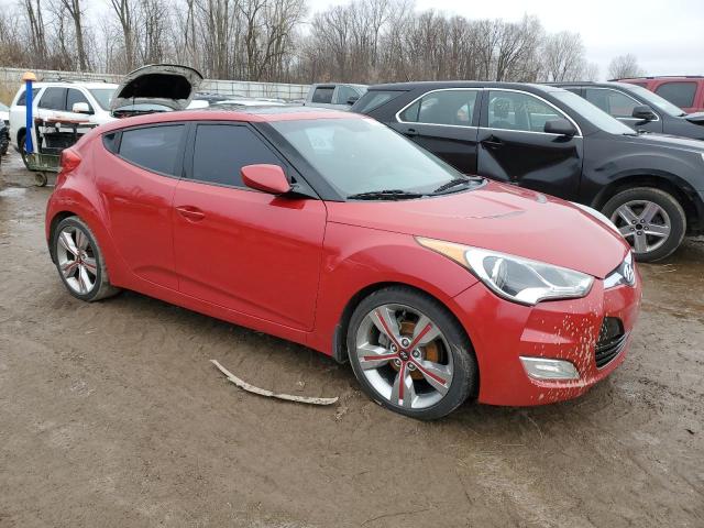 KMHTC6AD1CU059088 - 2012 HYUNDAI VELOSTER RED photo 4