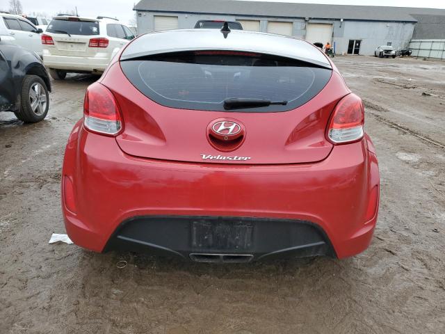 KMHTC6AD1CU059088 - 2012 HYUNDAI VELOSTER RED photo 6