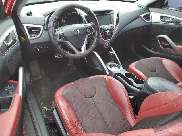 KMHTC6AD1CU059088 - 2012 HYUNDAI VELOSTER RED photo 8