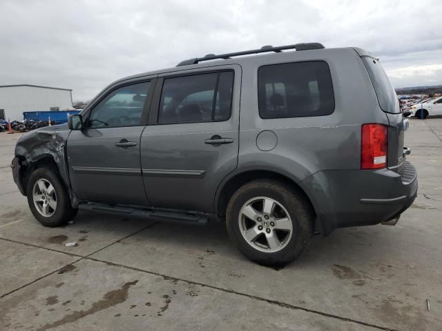 5FNYF38659B021047 - 2009 HONDA PILOT EXL GRAY photo 2