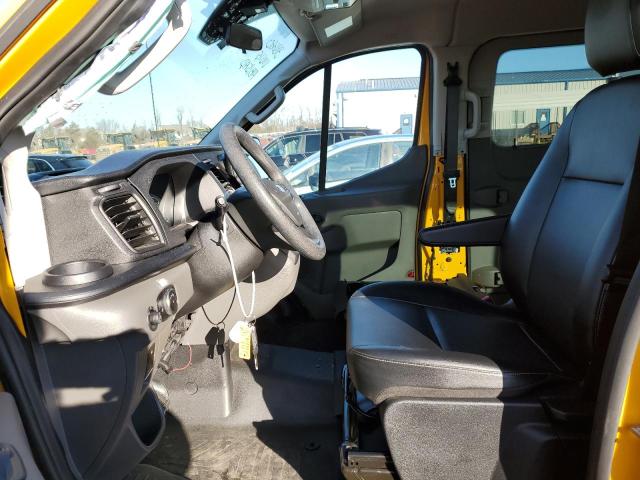 1FMZK1Y80NKA72907 - 2022 FORD TRANSIT T-150 YELLOW photo 7