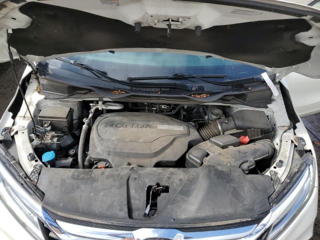 5FNRL6H92JB059493 - 2018 HONDA ODYSSEY ELITE Weiß Foto 12