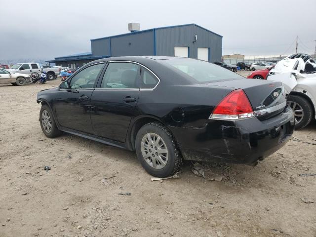 2G1WD5EM7A1153657 - 2010 CHEVROLET IMPALA POLICE BLACK photo 2