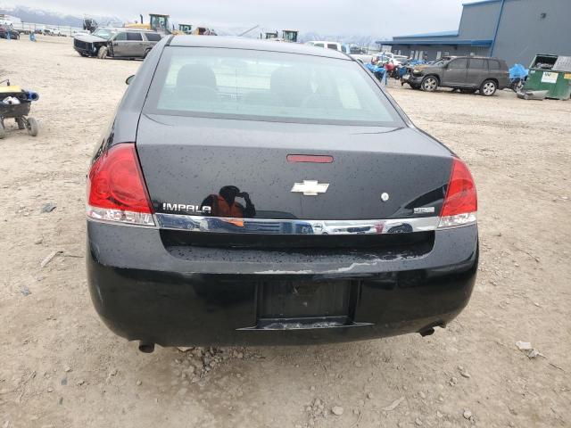 2G1WD5EM7A1153657 - 2010 CHEVROLET IMPALA POLICE BLACK photo 6