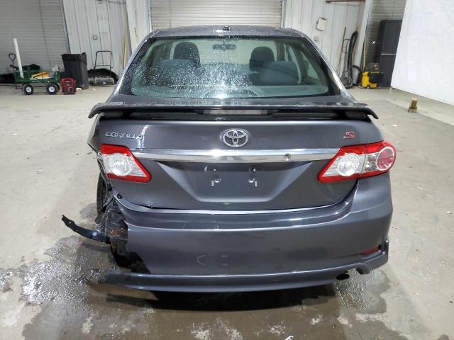 2T1BU4EE5DC035704 - 2013 TOYOTA COROLLA BASE GRAY photo 6