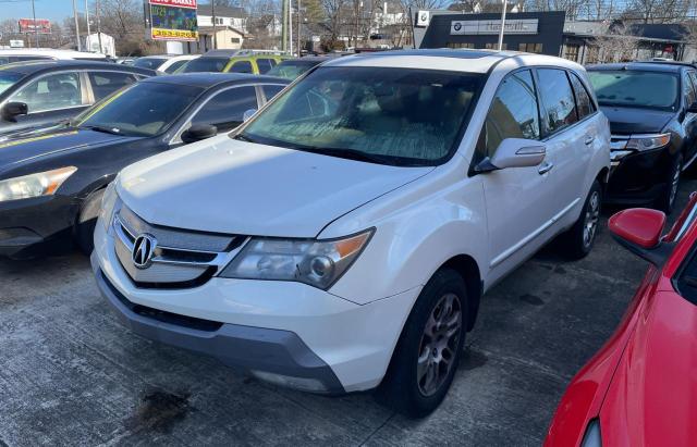 2HNYD28629H519839 - 2009 ACURA MDX TECHNOLOGY WHITE photo 2