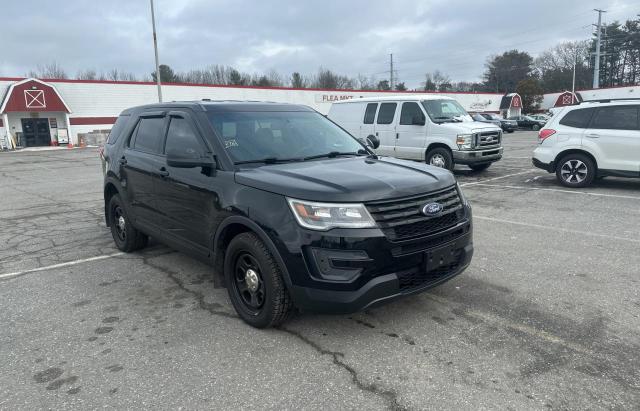 1FM5K8ARXHGA17785 - 2017 FORD EXPLORER POLICE INTERCEPTOR BLACK photo 1