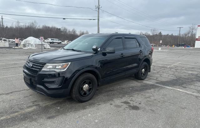 1FM5K8ARXHGA17785 - 2017 FORD EXPLORER POLICE INTERCEPTOR Schwarz Foto 2