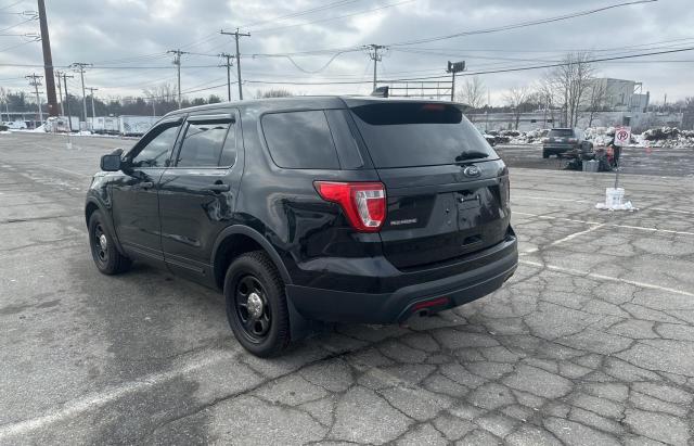 1FM5K8ARXHGA17785 - 2017 FORD EXPLORER POLICE INTERCEPTOR Schwarz Foto 3