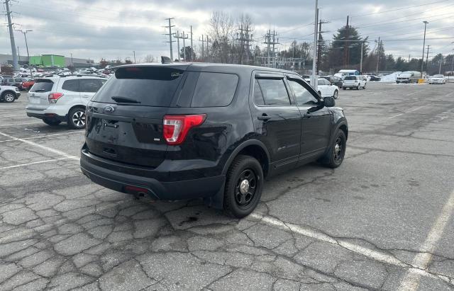 1FM5K8ARXHGA17785 - 2017 FORD EXPLORER POLICE INTERCEPTOR Schwarz Foto 4