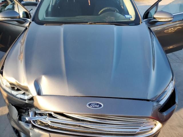 3FA6P0H78ER247884 - 2014 FORD FUSION SE GRAY photo 11